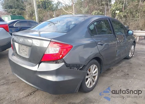 2012 Honda Civic Ex z USA, uszkodzony, nr VIN 2HGFB2F85CH548946